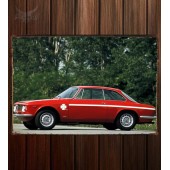 Металлическая табличка Alfa Romeo GTA 1300 Junior (105)